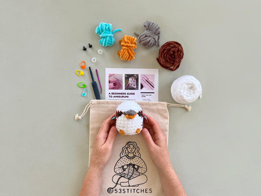 Kookaburra Learn to Crochet Kit