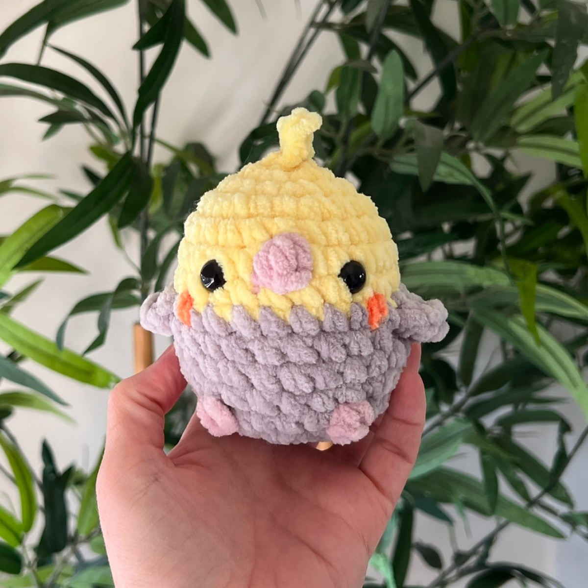 Handmade crochet bird - Made to order