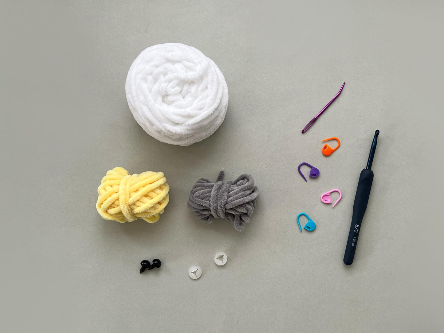 Cockatoo Learn to Crochet Kit
