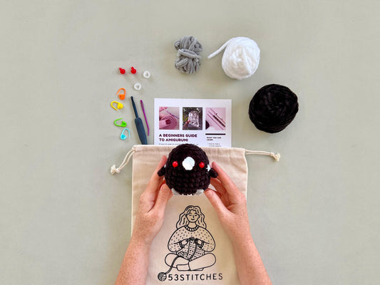 Magpie Learn to Crochet Kit