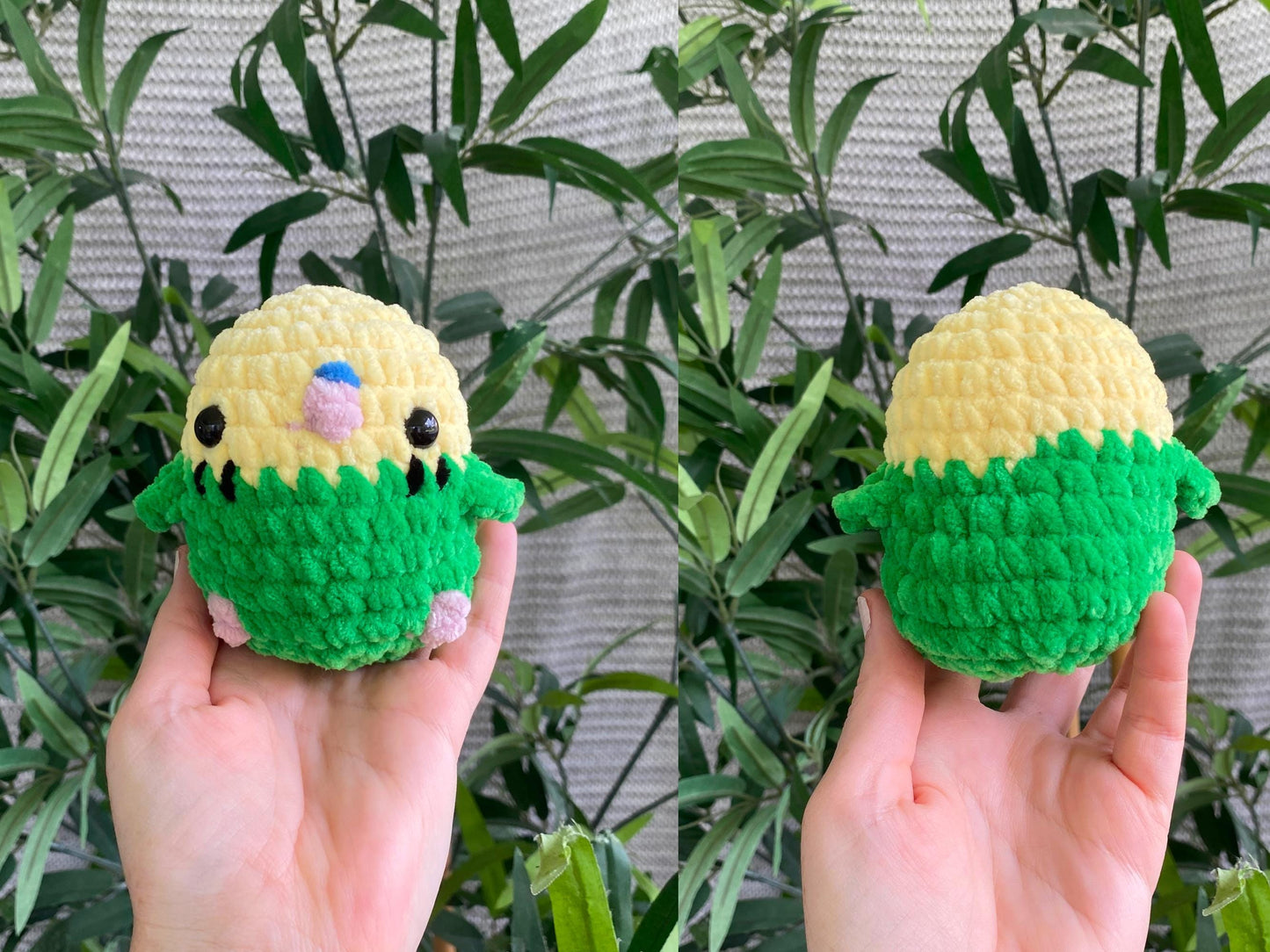 Green Budgie Learn to Crochet Kit