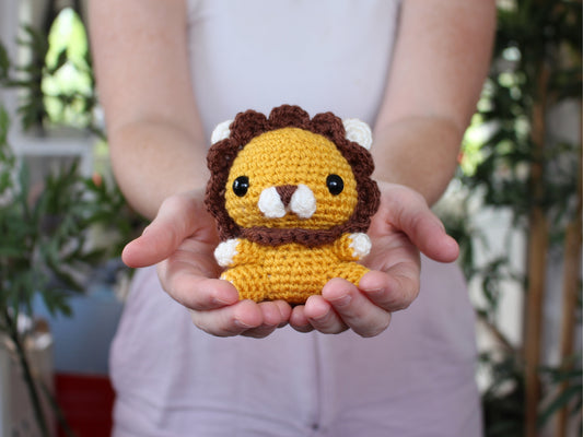 Lion Learn to Crochet Kit
