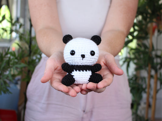 Panda Learn to Crochet Kit
