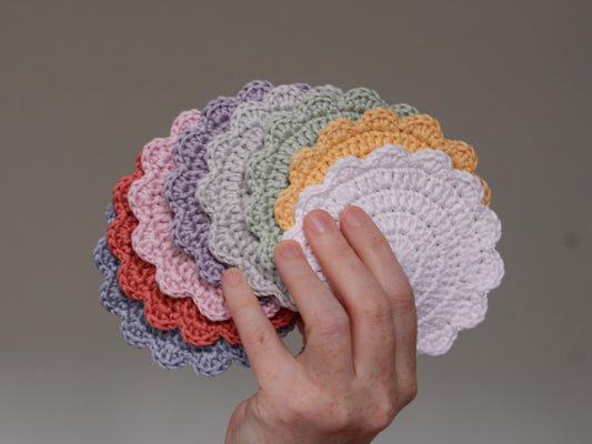Coaster Set - Learn to Crochet Kit