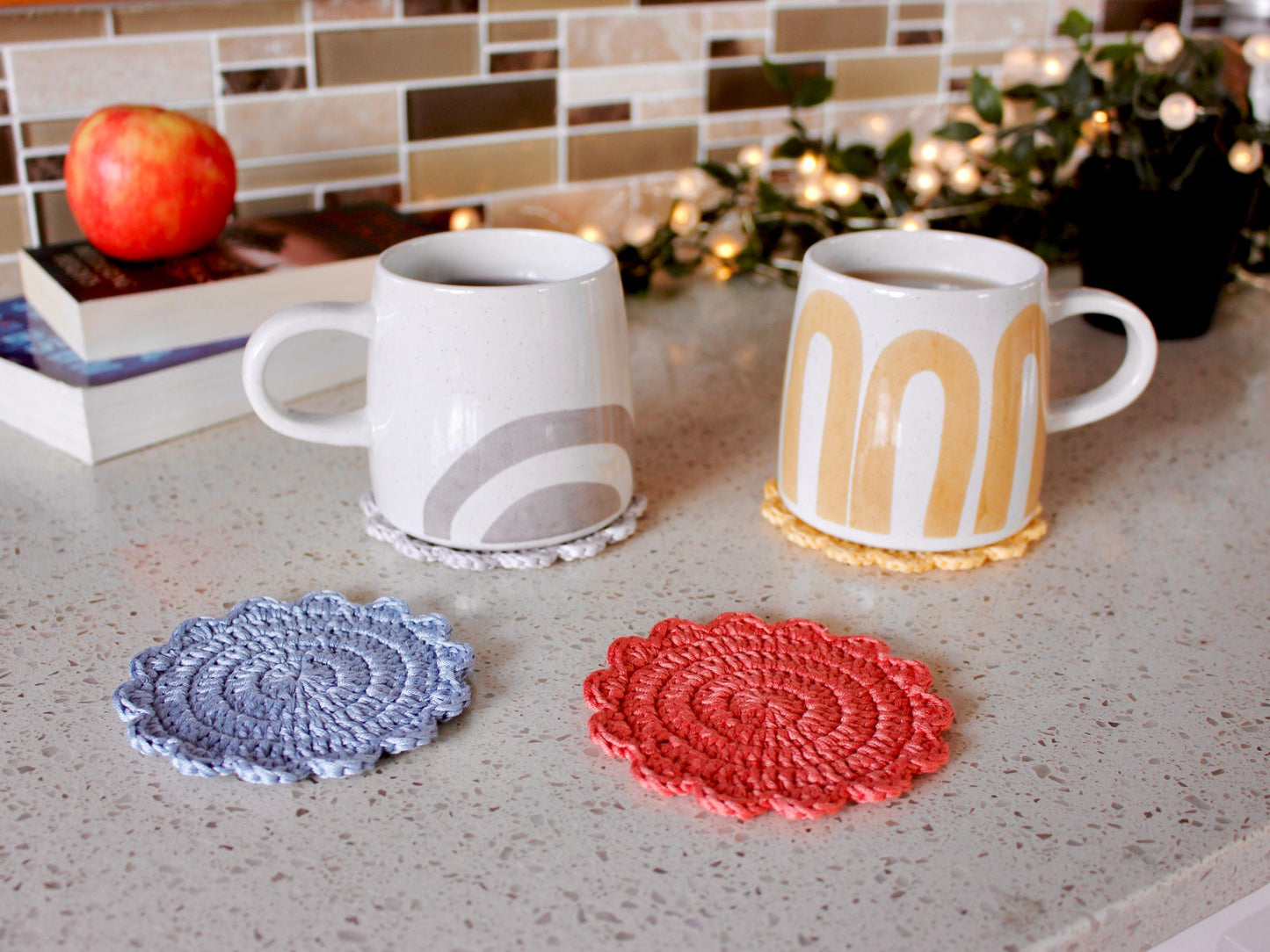 Coaster Set - Learn to Crochet Kit