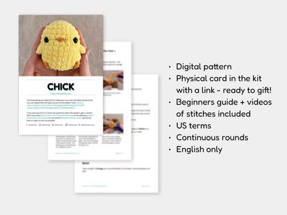 Baby Chick Learn to Crochet Kit