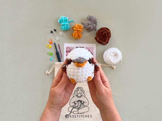 Kookaburra Learn to Crochet Kit