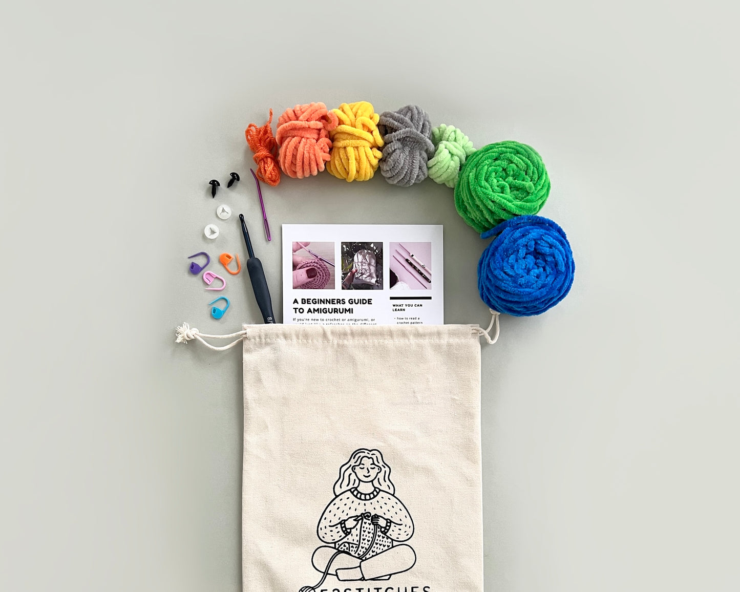 Lorikeet Learn to Crochet Kit