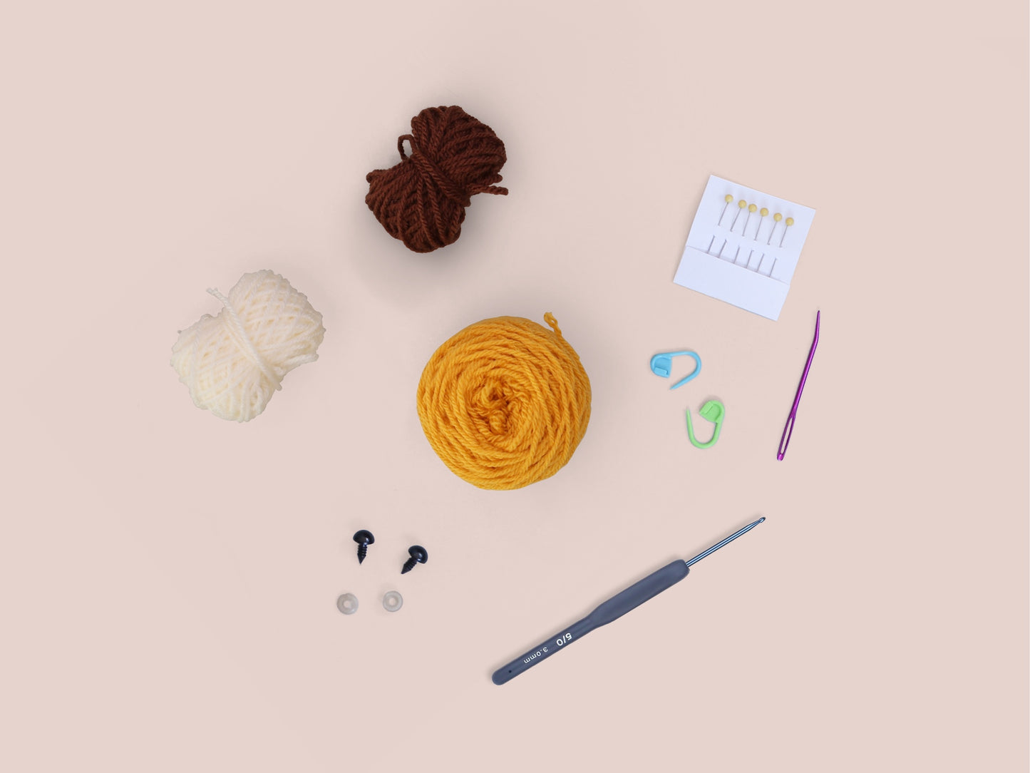Lion Learn to Crochet Kit