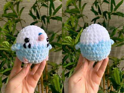Blue Budgie Learn to Crochet Kit