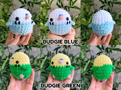 Handmade crochet bird - Finished adorable crochet plushie - Soft and squishy - Made to order