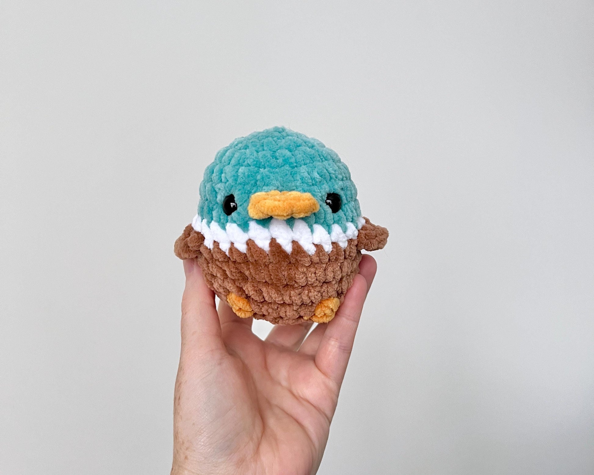 Handmade crochet bird - Finished adorable crochet plushie - Soft and squishy - Made to order